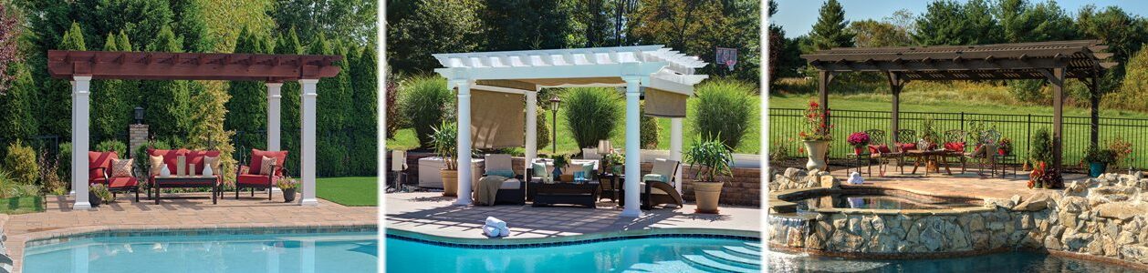 Pergolas.