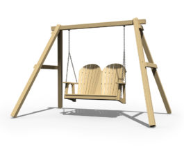 Patiova Wooden Swing Frame