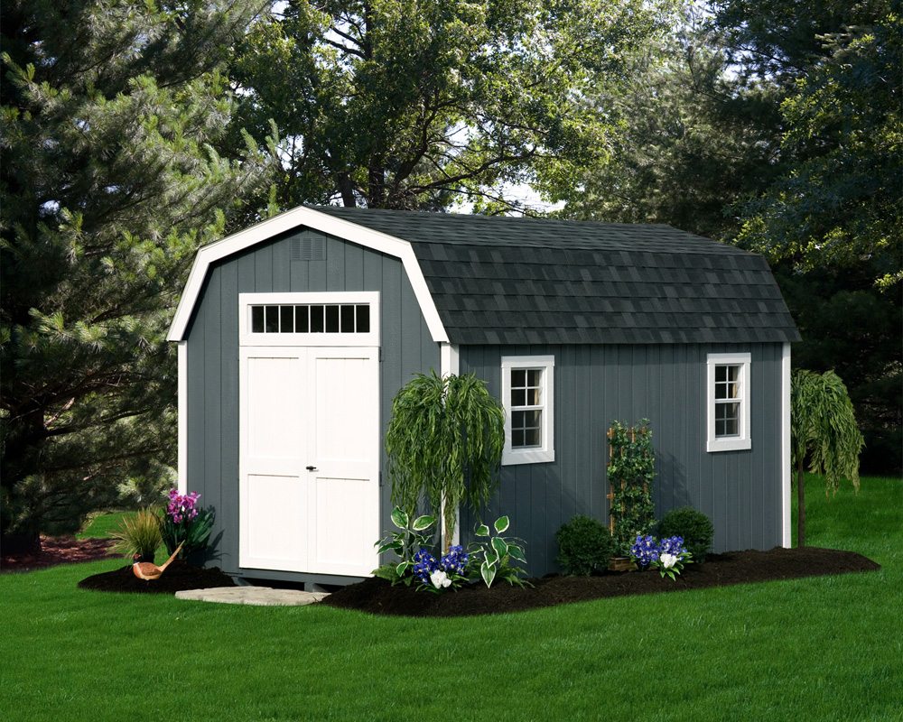 Deluxe Painted Dutch Barn | Green Acres Outdoor Living