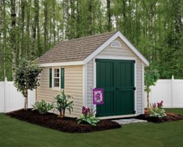Deluxe Vinyl Classic Storage Shed