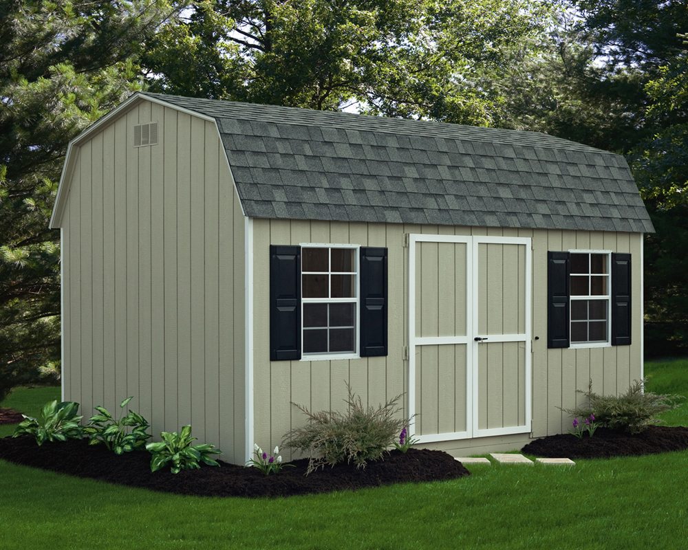 Painted Dutch Barn Storage Sheds Green Acres Outdoor Living