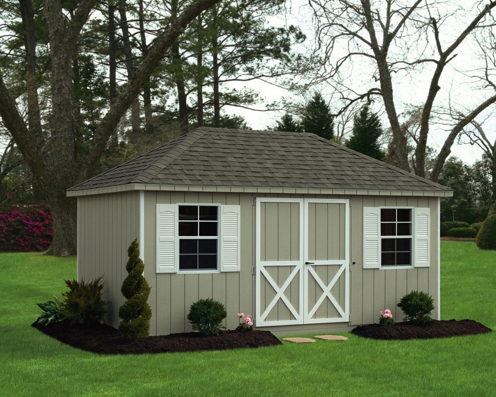 Custom Amish-Made Painted Sheds in the Lehigh Valley