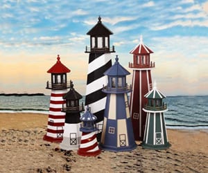 Lighthouses.