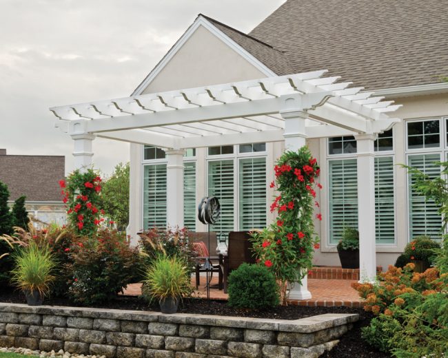 Vinyl Pergolas and Pergola Kits Green Acres Outdoor Living