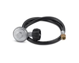 Gas grill hose and regulator.