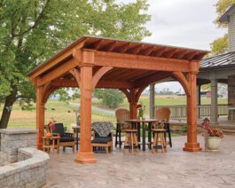 Santa Fe Wooden Pavilion.