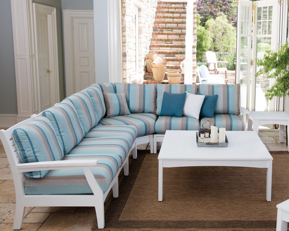 Classic Terrace Sectional Sofa.