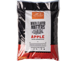 Traeger Apple Pellets front of bag.