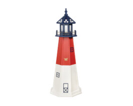 5' Barnegat Patriotic Lighthouse.