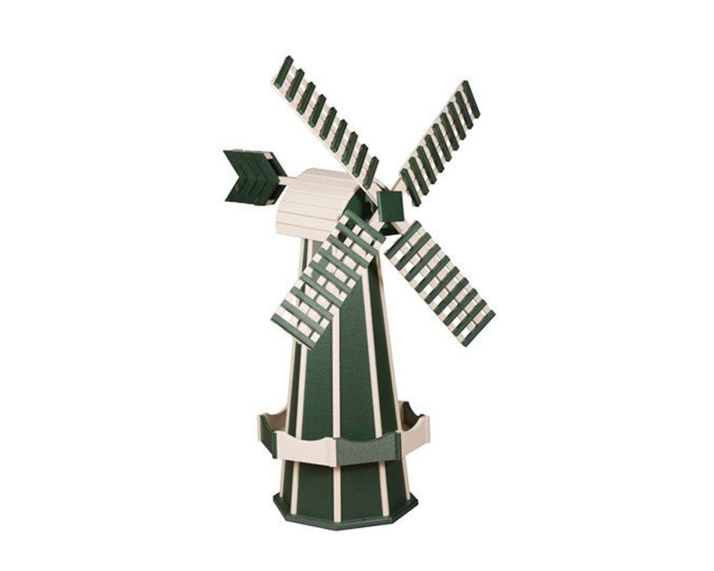 Green & Ivory Windmill