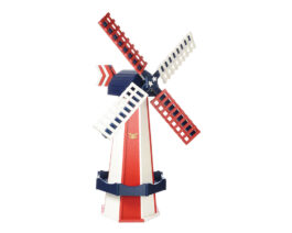 Large Patriotic Windmill.
