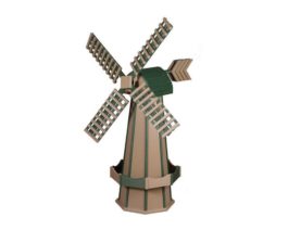 Weatherwood & Green Windmill