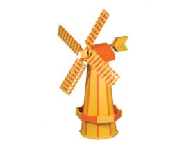Yellow & Orange Windmill