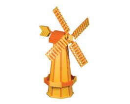 Yellow & Orange Windmill