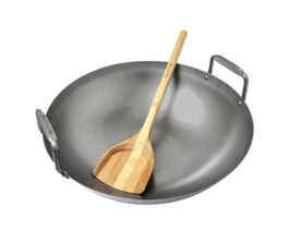 EGGspander Carbon Steel Grill Wok.