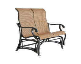 Volare Sling Loveseat Glider.