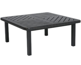 Trinidad F-Slatted Square Coffee Table.