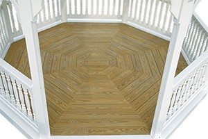 Pressure-treated Pine Gazebo Floor