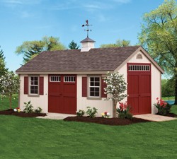 Deluxe Cape Cod Shed