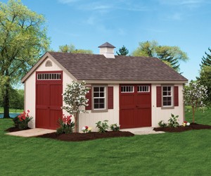 Deluxe Cape Cod Storage Shed