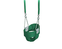 Full Bucket Childs Swing with Soft Grip.
