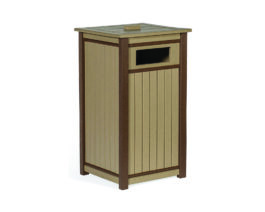 Colonial Road Trash Bin