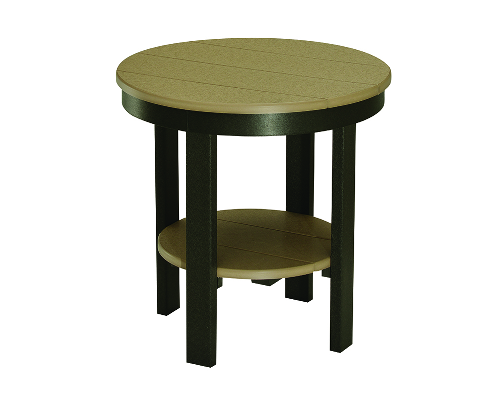 Berlin Gardens Poly Round End Table