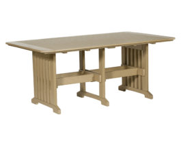 Leisure Lawn 43" x 72" Dining Table.