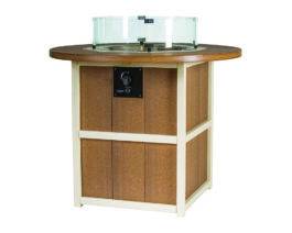 Windy Valley Round SummerSide Fire Table Counter
