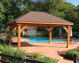 Country Lane Wooden Grand Estate Pavilion.