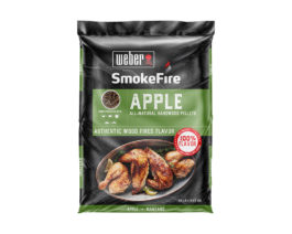 Weber SmokeFire Apple Pellets.