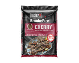 Weber SmokeFire Cherry Pellets.