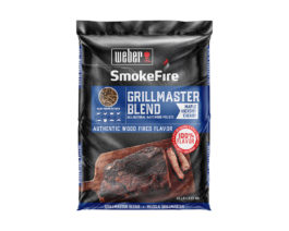 Weber SmokeFire Grillmaster Blend Pellets.