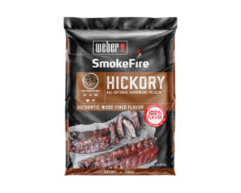 Weber SmokeFire Hickory Pellets.