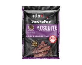 Weber SmokeFire Mesquite Pellets.