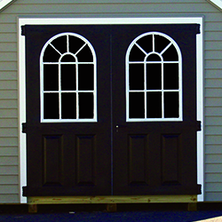 7' Painted Fiberglass Doors.