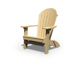 Patiova Wooden Folding Adirondack Chair