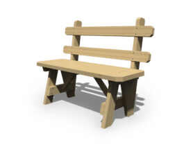 Patiova Wooden 42 Bench