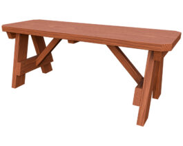 42in Bench Cedar Front Right.