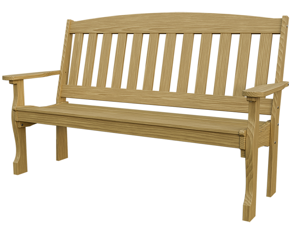 5ft oak garden bench 2025