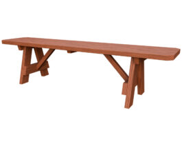 66in Bench Cedar Front Right.