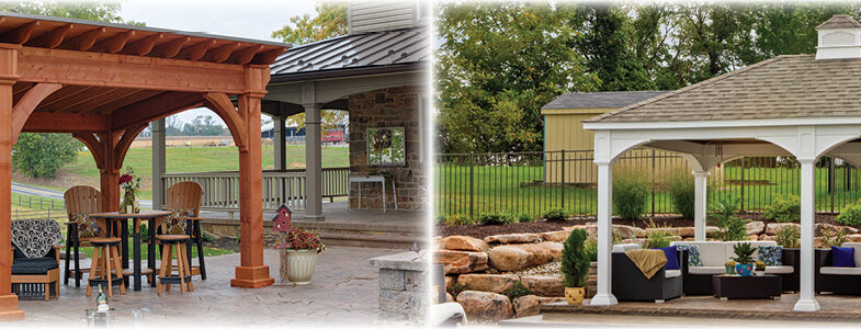 pavilion for the backyard banner..