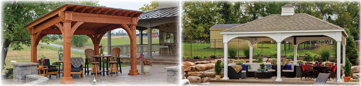 pavilion for the backyard.