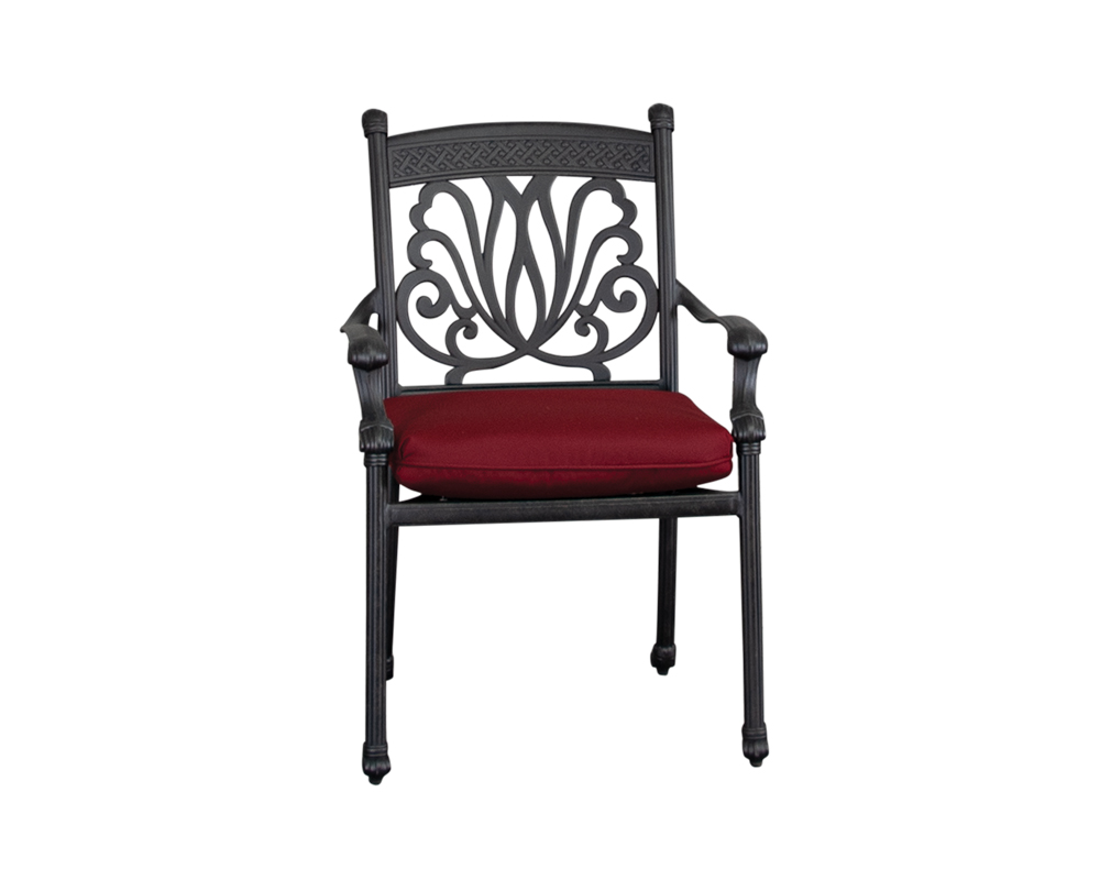 Ariana Dining Chair, Red.