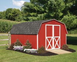 MIni Barn Painted Shed.