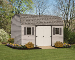 Dutch Barn Vinyl Shed.