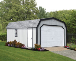 Lanco Wood Dutch Barn Garage Deluxe.