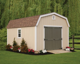 Dutch Barn Deluxe Painted Shed.