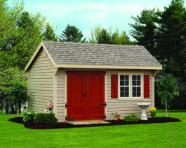 Quaker Deluxe Vinyl Shed.