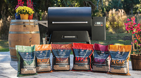 Traeger Grill Pellet Display - Grill Fuels.